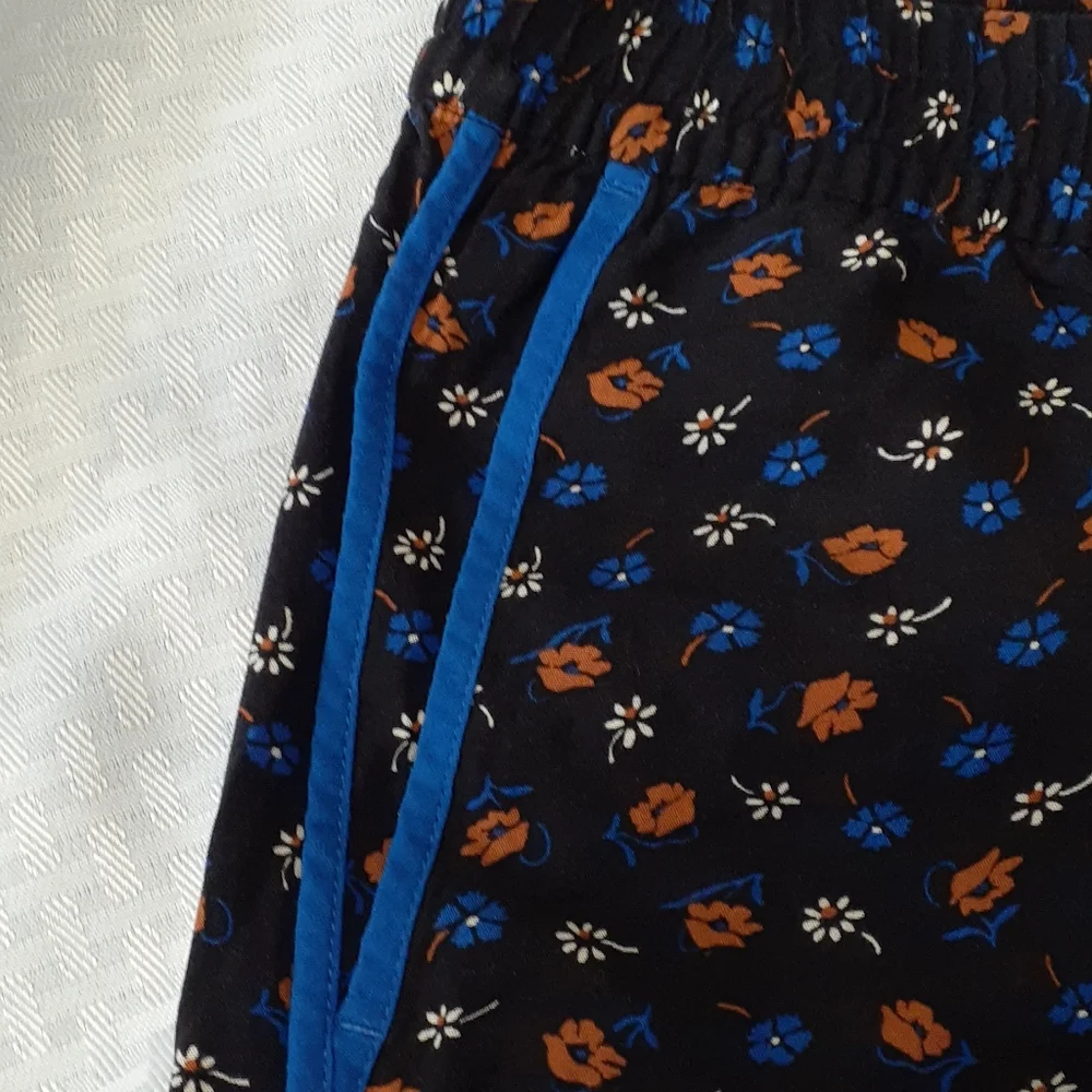 Madewell black floral joggers pants size x small - Picture 6 of 12
